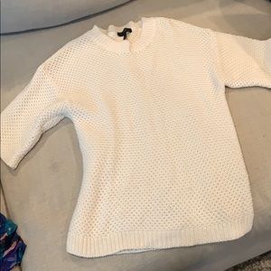 Jcrew 3/4 sleeve sweater